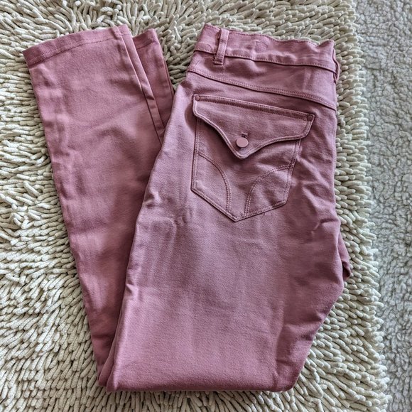 Shinestar pink stretch pants/leggings.   Sz XL - Picture 10 of 13